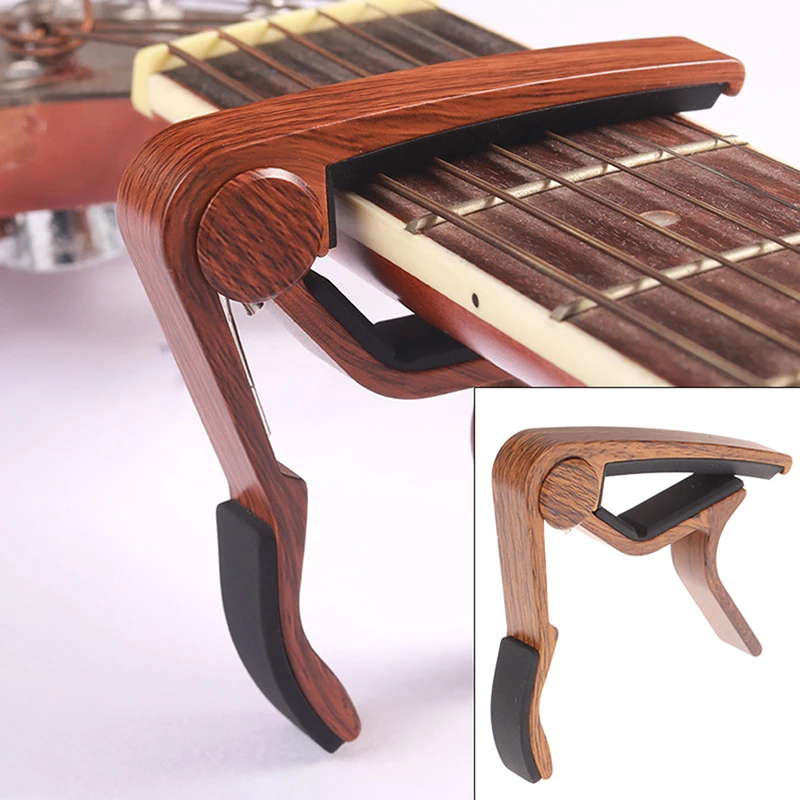 Высокое качество древесины гитарный каподастр для гитары аксессуары быстрая