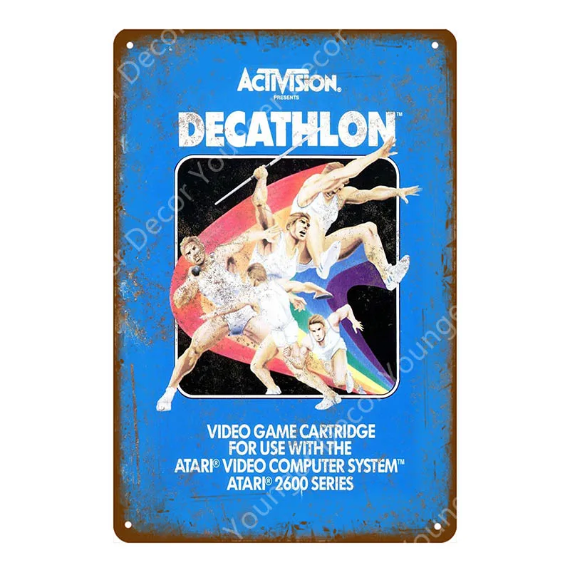 YD8085BI Кино, комикс, видео игра, Yoys Poster Play Gaming, металлические знаки, геймерская наклейка на стену для паба, бара, клуба, домашний декор, мультяшная доска, YI-162 - Цвет: YD8085BI