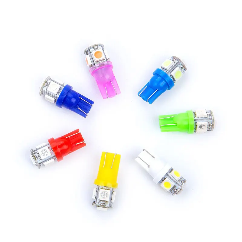 Оптовая продажа 100x T10 W5W 194 168 5050 5SMD 9SMD 13SMD Автомобильные Боковые клиновидные задние