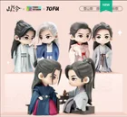 Надпись WORD OF HONOR Shan He Ling Wen Kexing Zhou Zishu, искусственная игрушка из ПВХ, 8 см, акриловый фон для фотосъемки