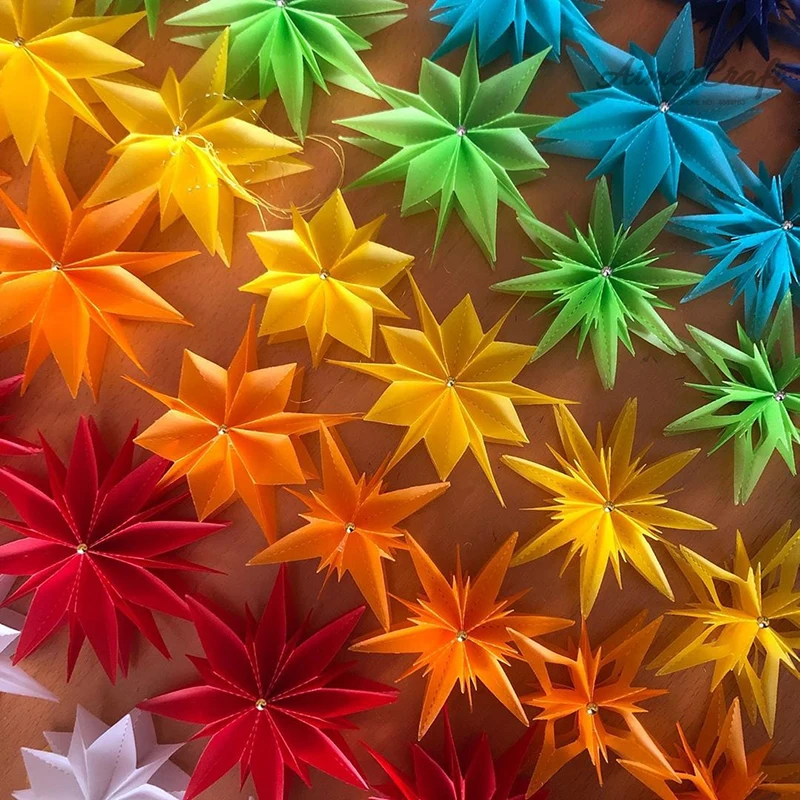 3D цветок Звезда Металла резки штампы трафарет для скрапбукинга DIY декоративное