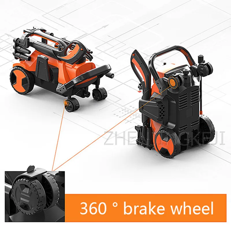 220 В насос высокого давления для мойки автомобиля мойка водяного пистолета