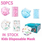 50 шт., одноразовые маски для косплея на Хэллоуин