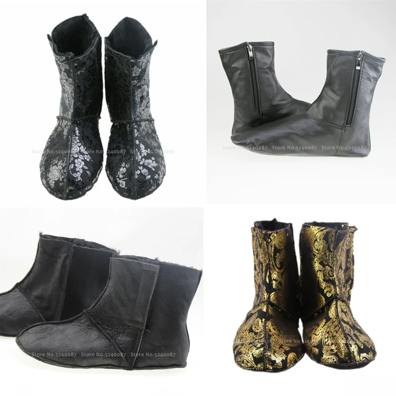 Зимние теплые меховые плюшевые мусульманские традиционные носки для поклонения