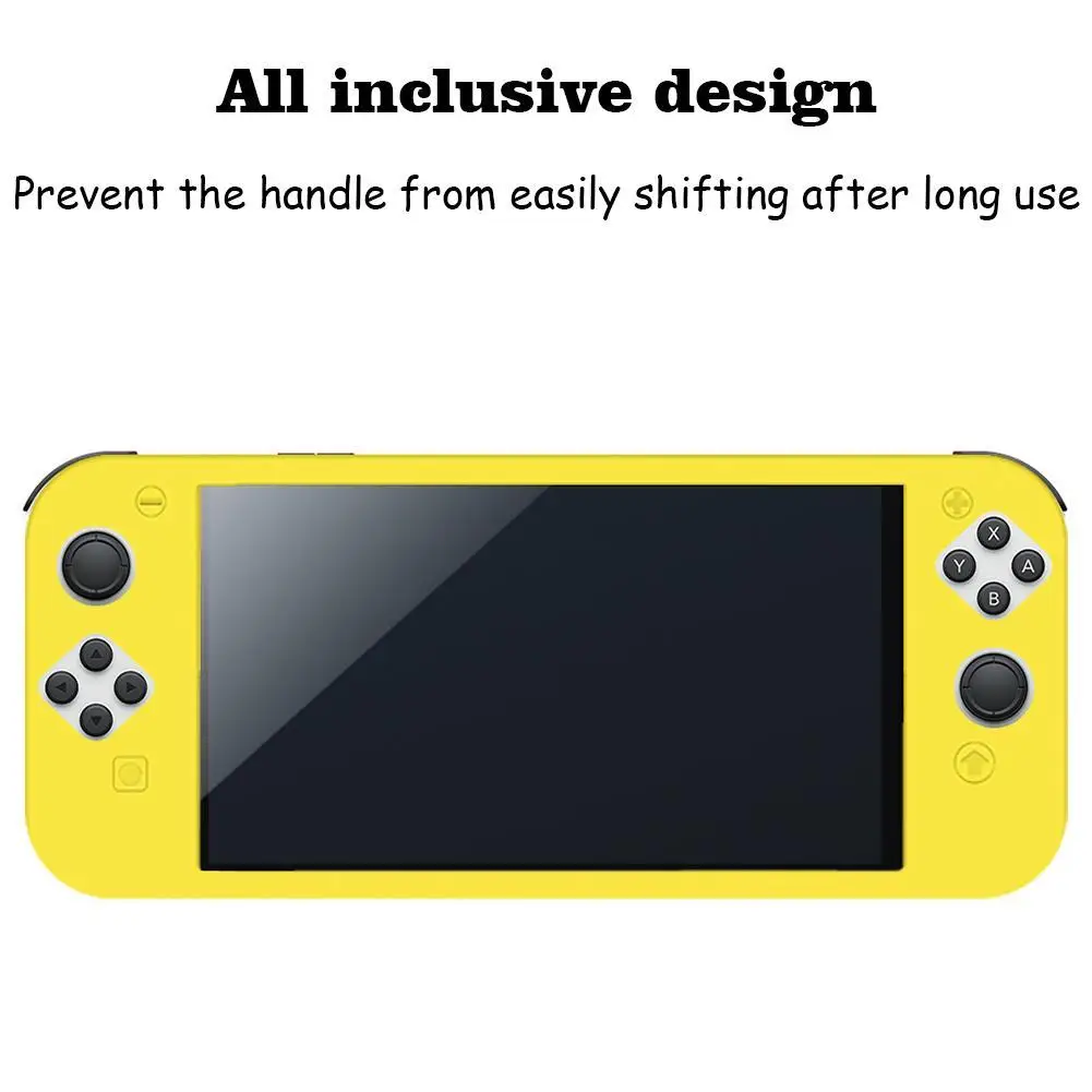 Чехол для Nintendo Switch Oled 7 дюймов нескользящий Силиконовый чехол мягкая резиновая