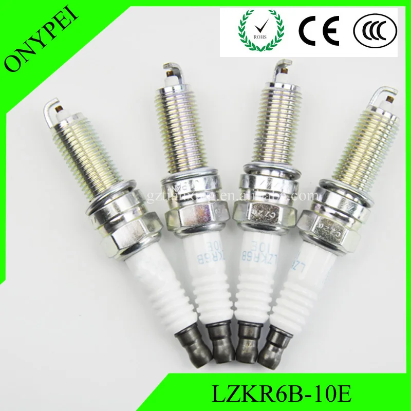 4x 18855 10060 LZKR6B 10E Авто зажигание 1885510060 LZKR6B10E свечи зажигания для HYUNDAI KIA SILZKR6B 10E|plug|plug