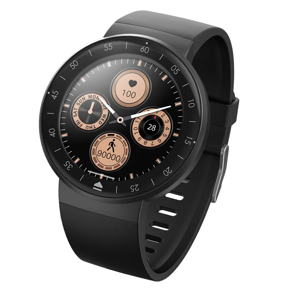 Водонепроницаемые Смарт часы V15 из закаленного стекла с фитнес трекером и