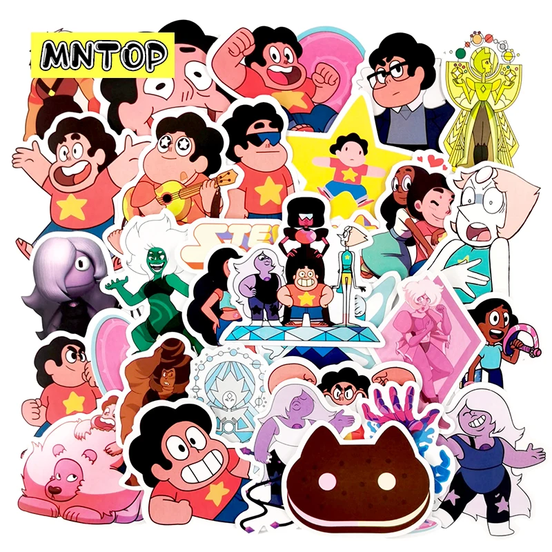10/30/50pcs/pack American Cartoon Steven Universe Stickers For TOY Skateboard Laptop Motorcycle Bicycle Luggage Scrapbook