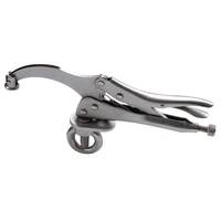 9in drill press vice clamp woodworking holding with lock and release lever locking pliers