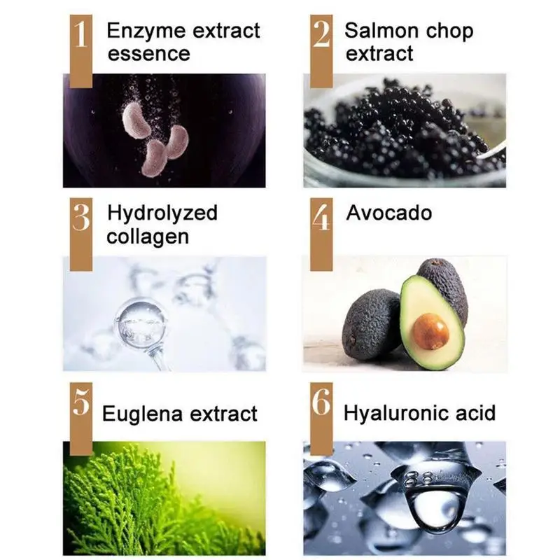 1 шт. фермент v образной формы для лица похудения лифтинг укрепляющий крем