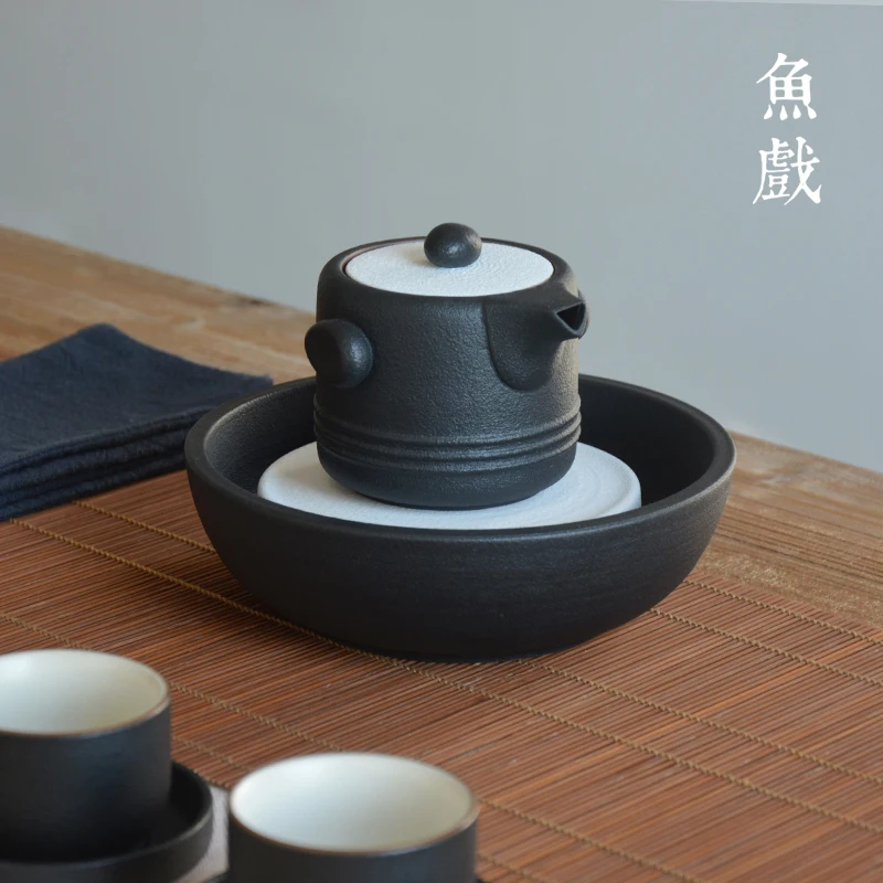 Грубая гончарная печь ручной работы Ретро винтажный старинный домашний японский