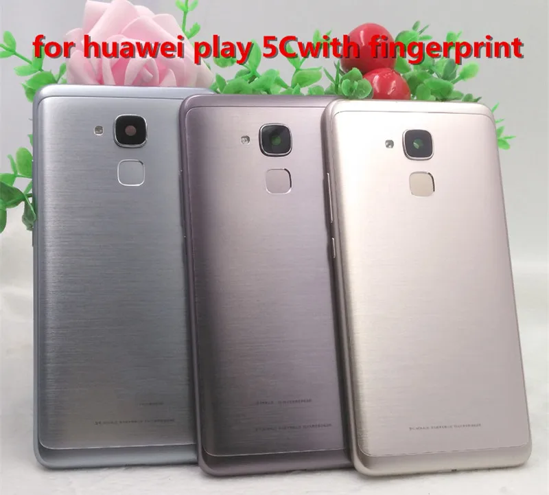 Со сканером отпечатков пальцев для huawei play 5c корпус батарейного отсека задняя