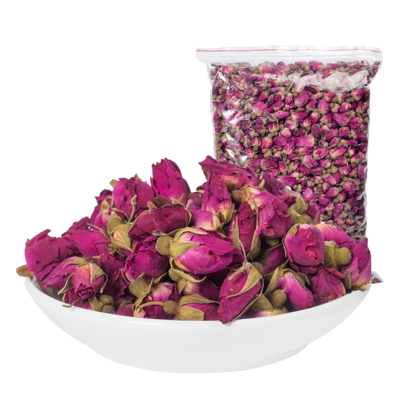 

2020 Fragrant Natural Dried Pingyin Rose Bud Organic Dried Flowers Buds Women Gift Wedding Decoration