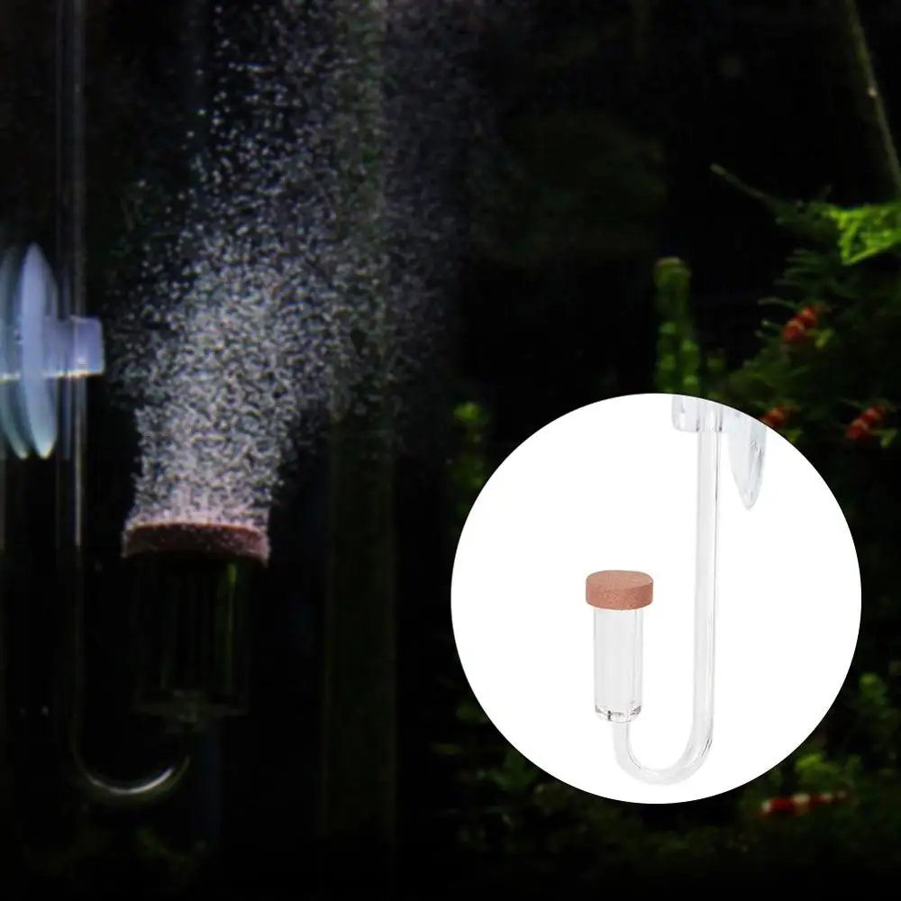 Акриловый прозрачный Диффузор CO2 для аквариума живой мох распылитель растений
