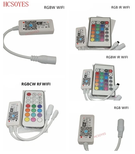 DC12 24V ИК RF пульт дистанционного управления музыкой мини WIFI RGB/RGBW /RGBCW светодиодный