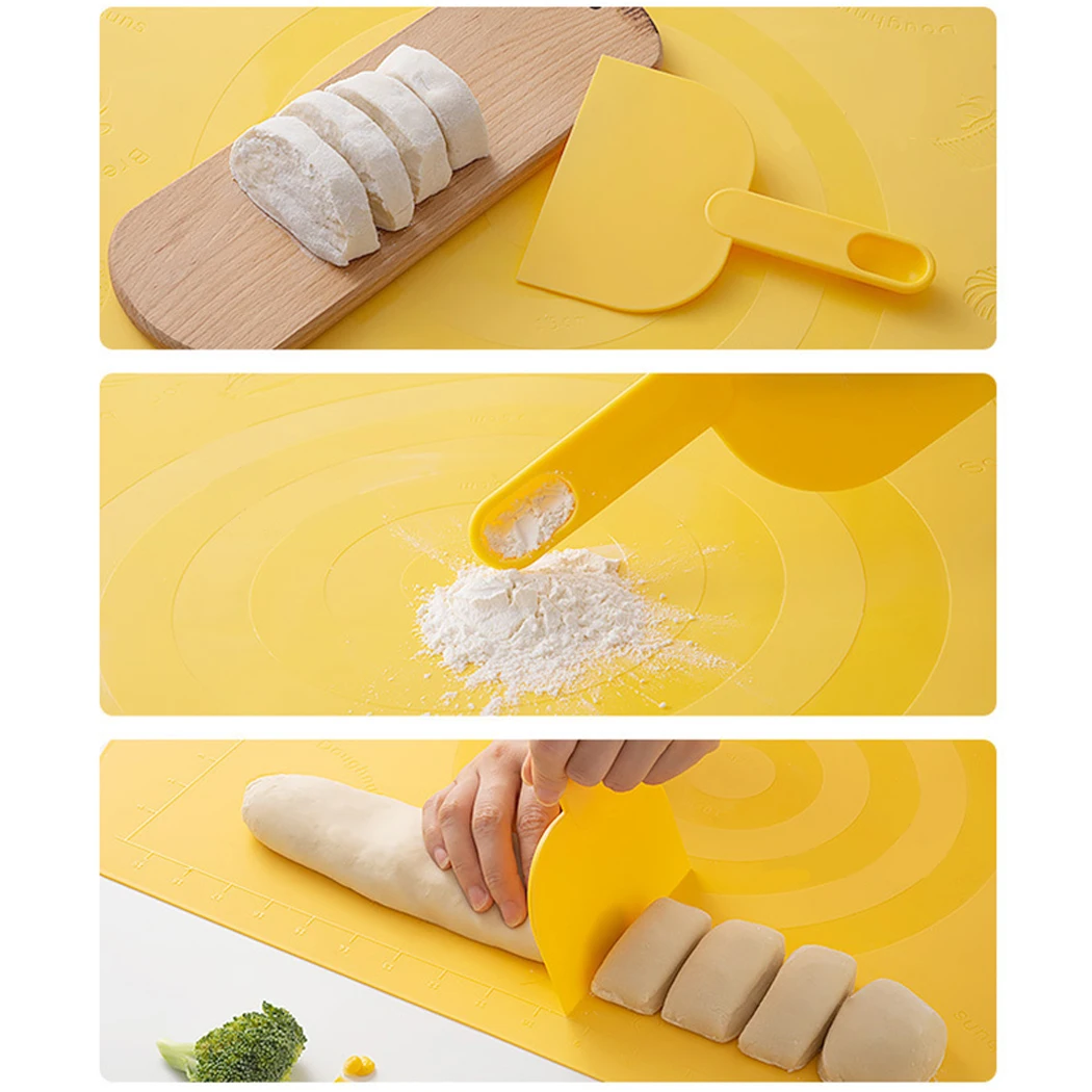 

Pastry Cutter Plastic Cake Spatulas Dough Scraper Trapezoid Bread Pizza Fondant Tools Butter Knife Multiduty Safe Bakeware
