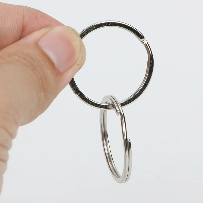 20 шт. серебряные кольца для ключей 1 6x30 мм|Пряжки и крючки| |