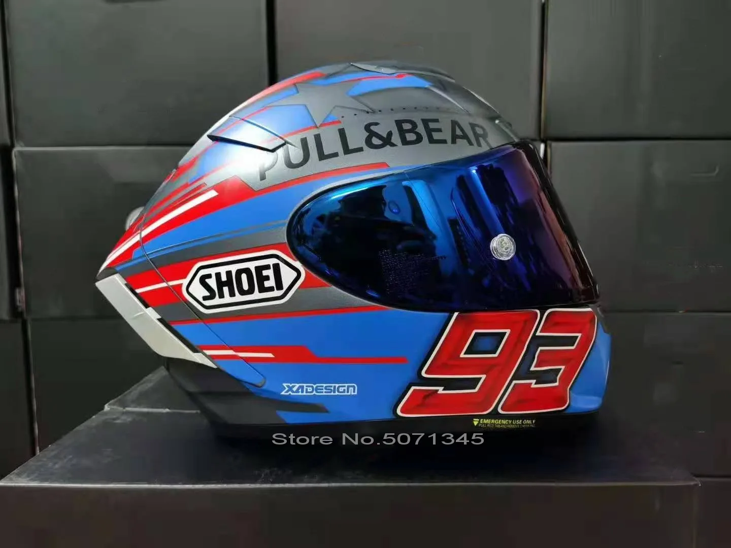 

Full Face Motorcycle helmet X14 marquez Americann Cap Helmet black ant Riding Motocross Racing Motobike Helmet