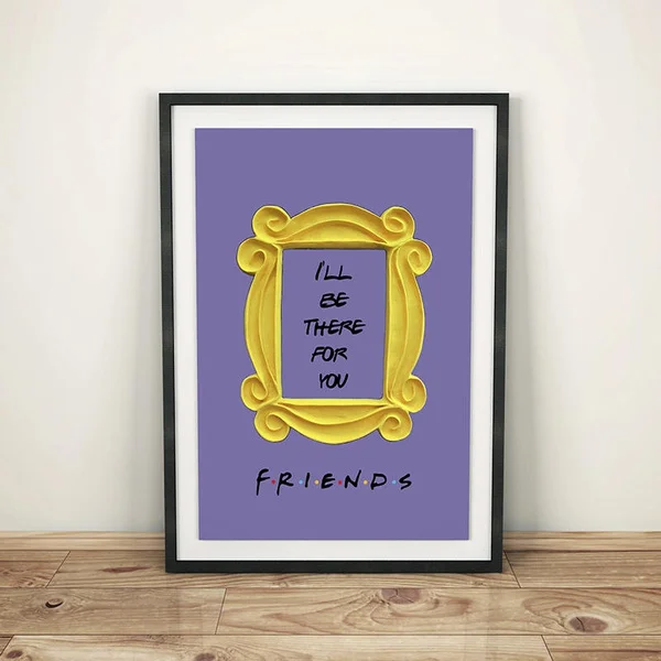 

Friends Tv Show Metal Sign Decoration Bar Pub Home Vintage Retro Poster