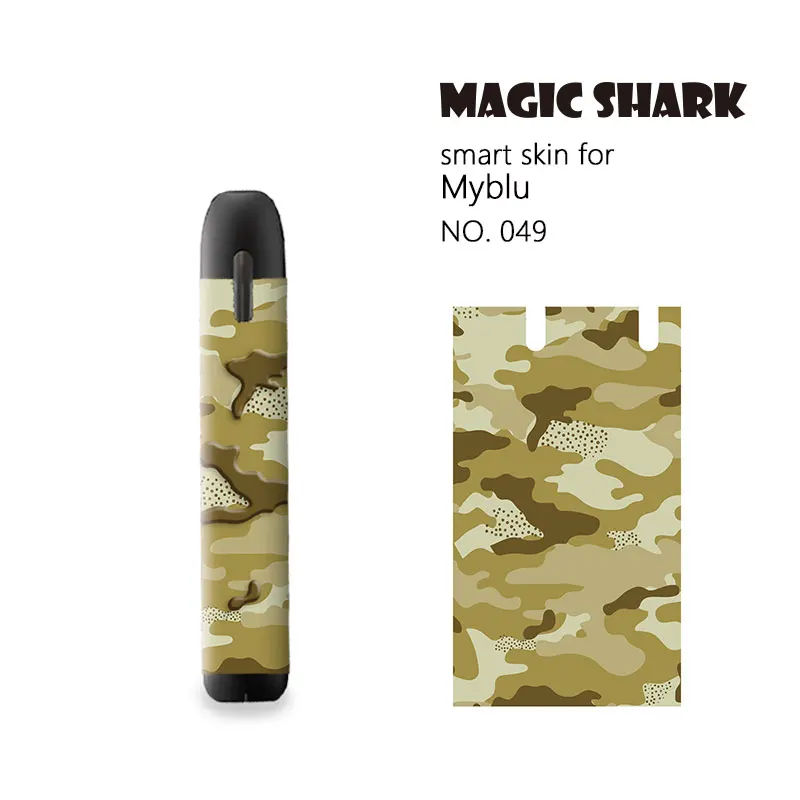 Новая камуфляжная Военная армейская печать этикеток Стикеры для Myblu кожи крышка