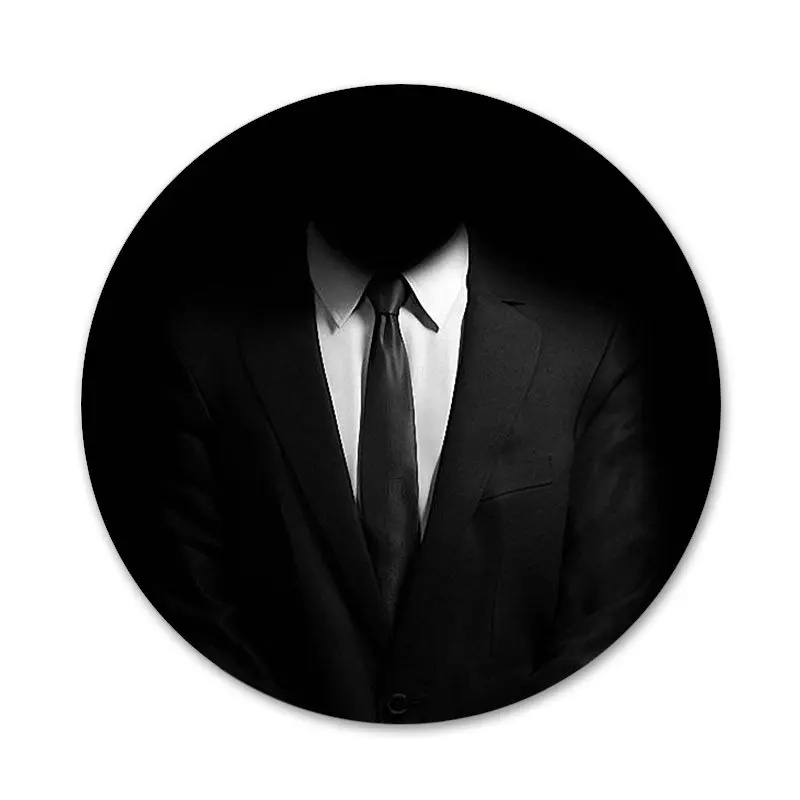 Мужская брошь значок косплея Dark Suit аксессуары для одежды рюкзак украшение