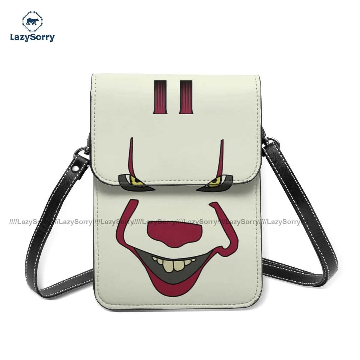 

Pennywise Shoulder Bag Travel Female Mobile Phone Bag Gifts Funny Leather Bags