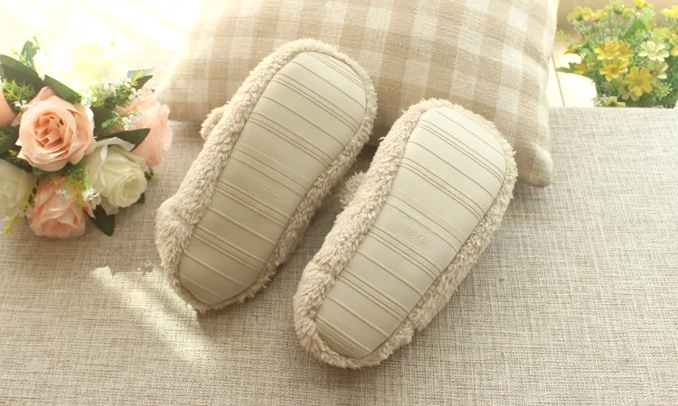

Maggie's Walker New Simple Unisex Slippers Hotel Travel Spa Portable Slippers Home Guest Indoor Cotton Fabric Slipper
