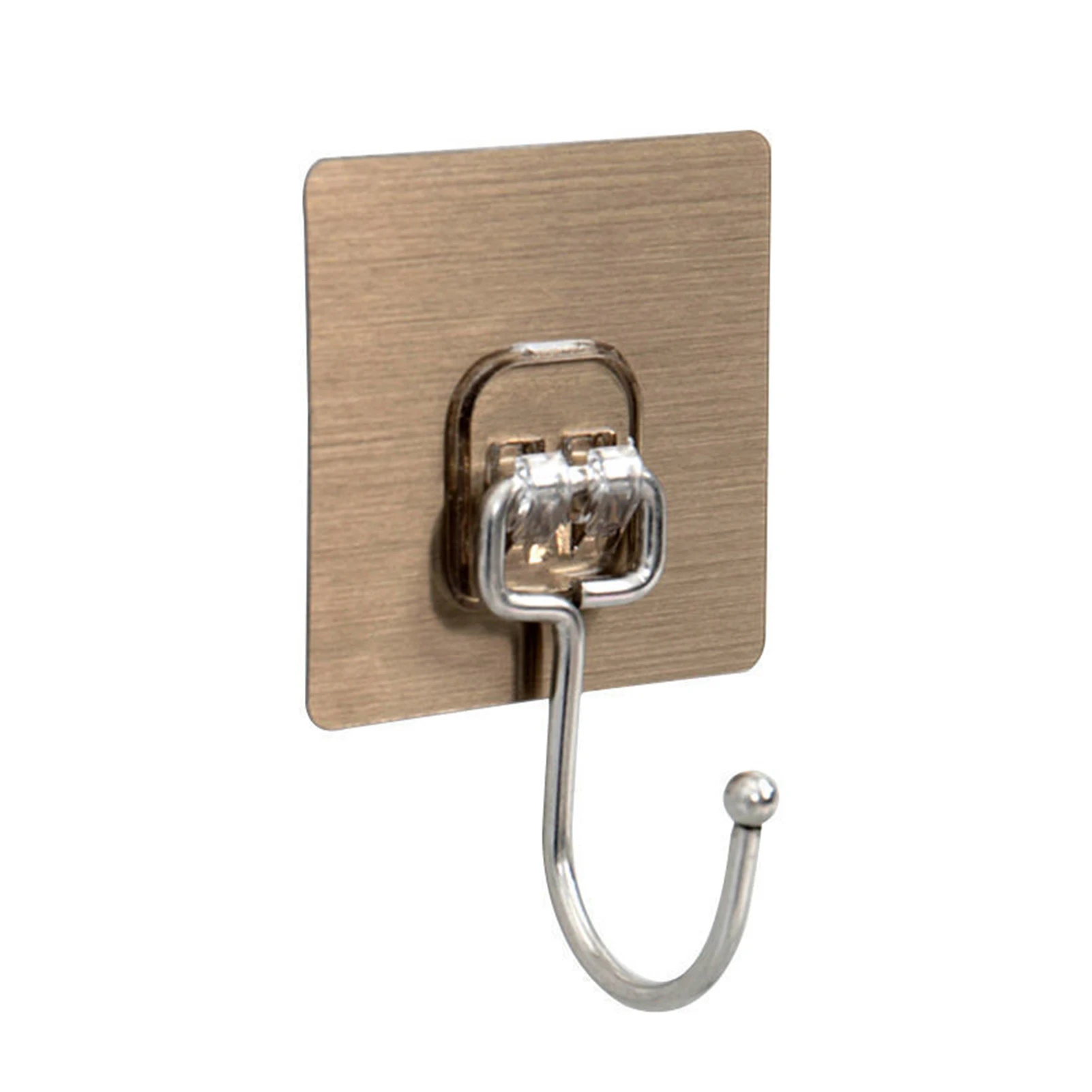 

14pcs Heavy Duty Reusable PVC Kitchen Bathroom Multifunctional Self Sticky Hanging Clothes Wall Hook Waterproof Seamless