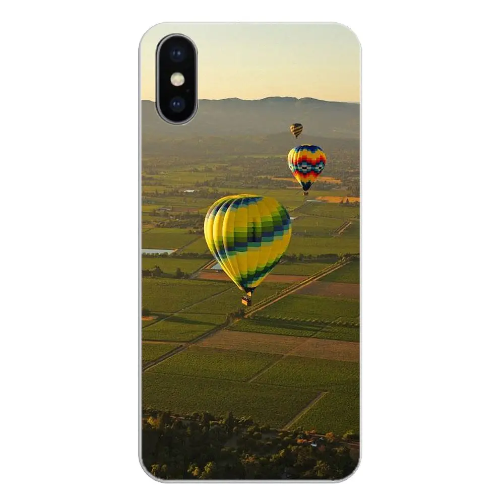 Чехол из ТПУ для Samsung Galaxy A5 A6 A7 A8 A9 J4 J5 J7 J8 2017 2018 Plus Prime бабочка воздушный шар в небе