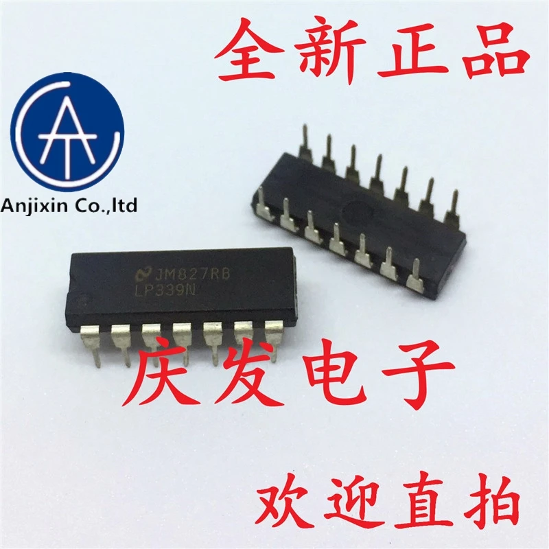 

10 шт., новый и оригинальный LP339N LP339 DIP-14