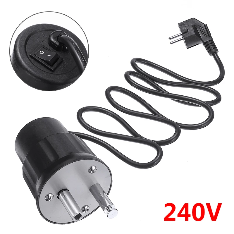 

Electric Barbecue Rotisserie Roaster 220~240V Black Aluminum BBQ Parts Grill Spit Motors For Kitchen Barbecue Motor Tool EU Plug