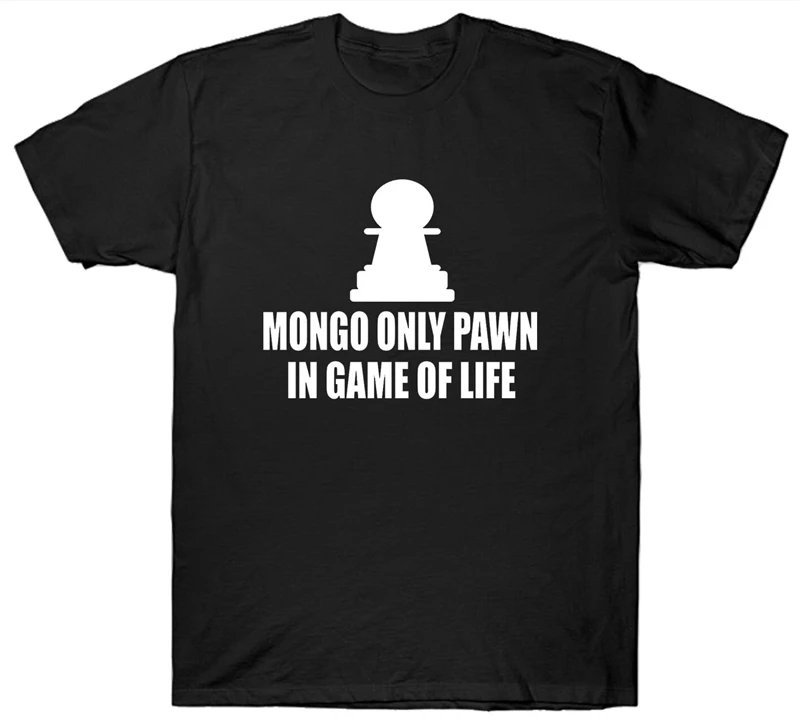 Пылающие седла футболка Mongo Only Pawn 1970'S Вестерн фильм Ретро Винтаж новый унисекс
