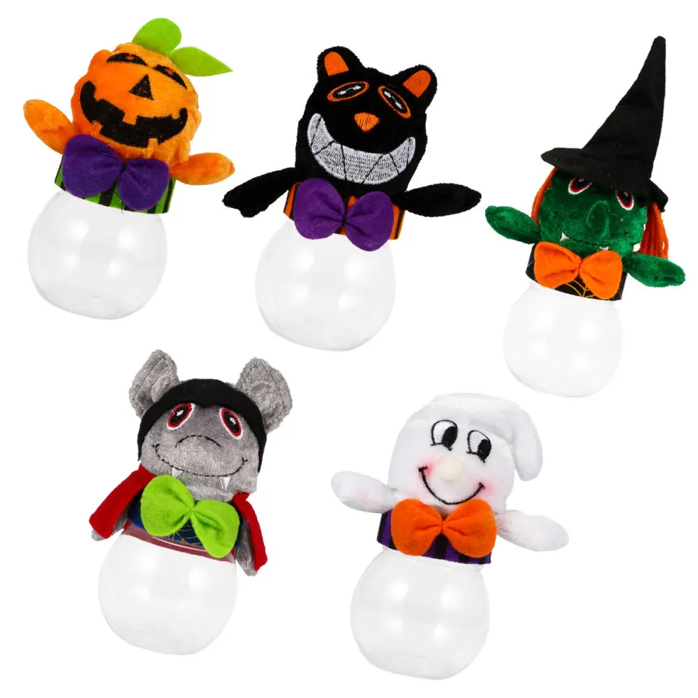 

5pcs Candy Jar Sweets Storage Container Candy Cans Party Favors Holder