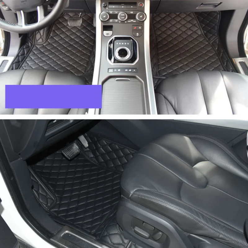 

leather car floor mat for land rover freelander 2 accessories freelander2 rug carpet 2006 2014 2013 2012 2011 2010