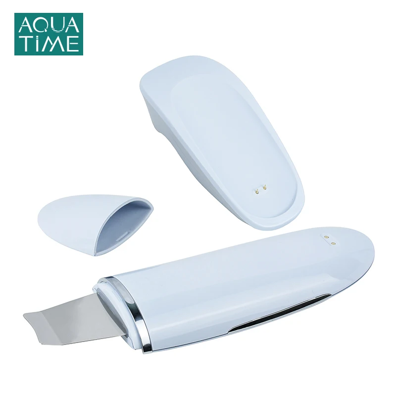 Beste Ultrasone Reiniging Schoonheid Apparaten Skin Gezichtsverzorging Exfoliërende Spatel Comedondrukker Facial Draadloos Opladen