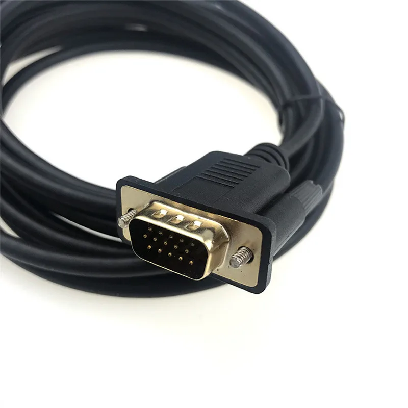 Высококачественный адаптер преобразователь для порта дисплея 1 8 м в Vga разъем 1080P