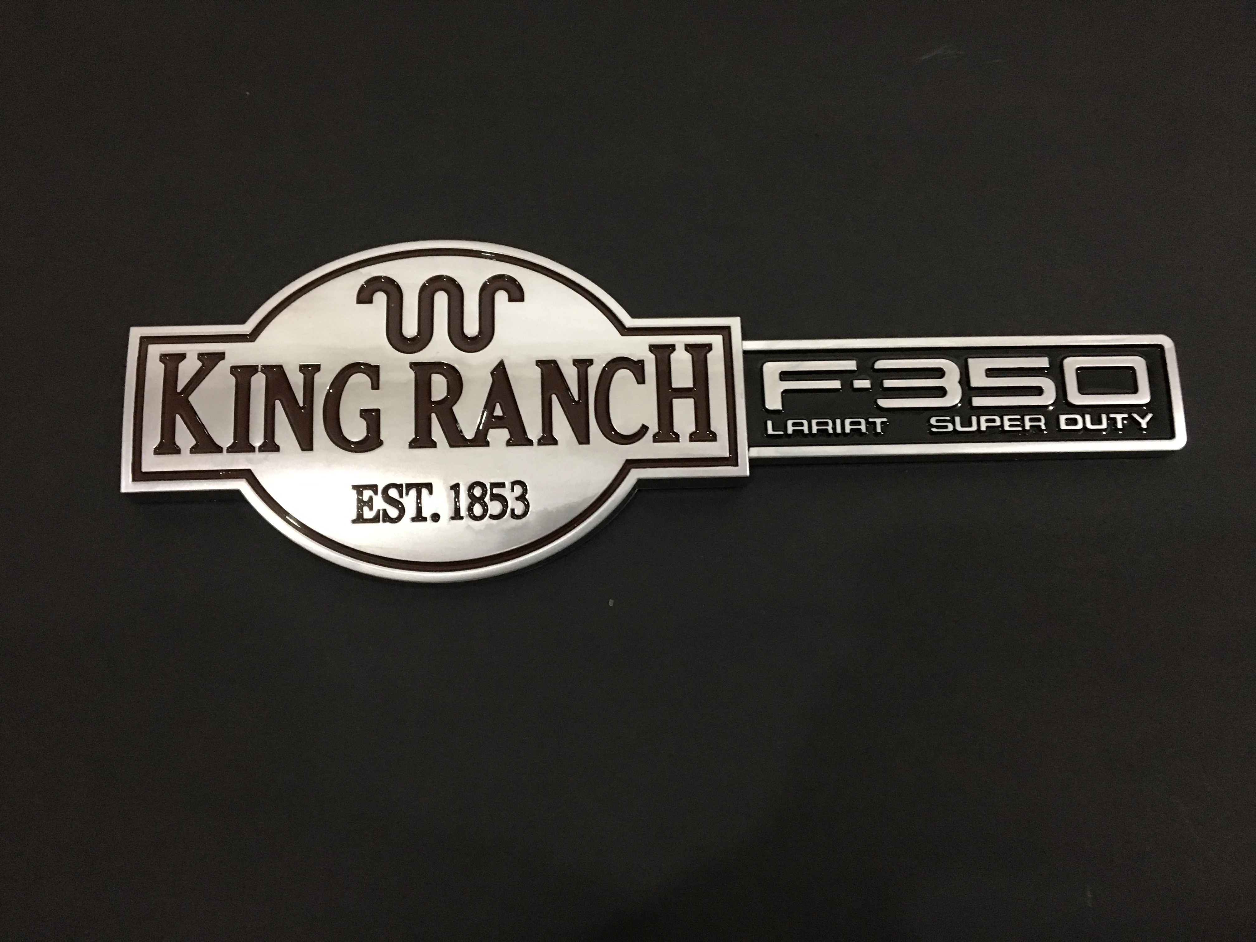 1 шт. новая эмблема ABS F350 KING ранчо переднее крыло