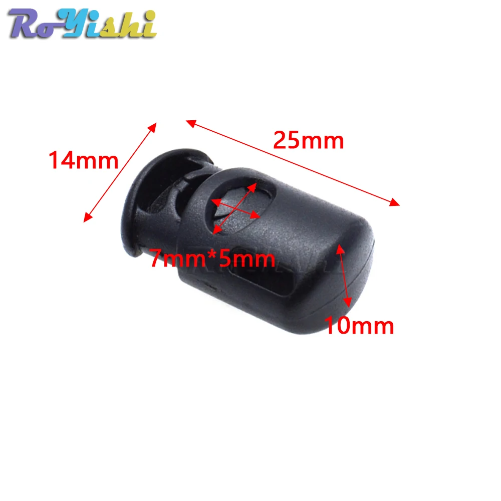 25 шт./упак. шнур замок фиксаторы уход за кожей лица маска Пластик баррель пружина