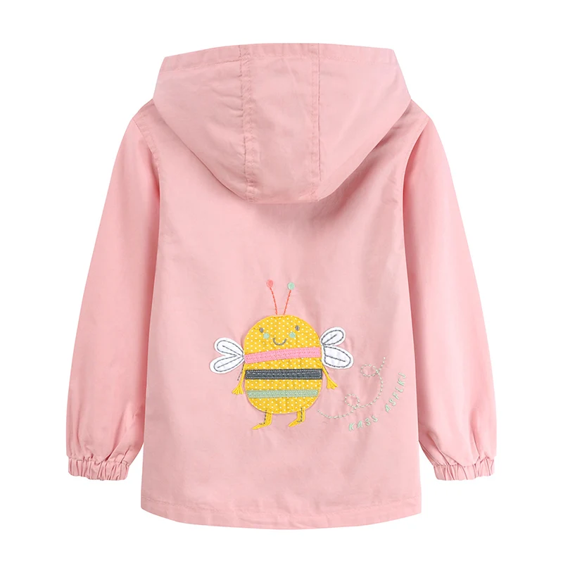 Детская двухслойная куртка на хлопковой подкладке с капюшоном |