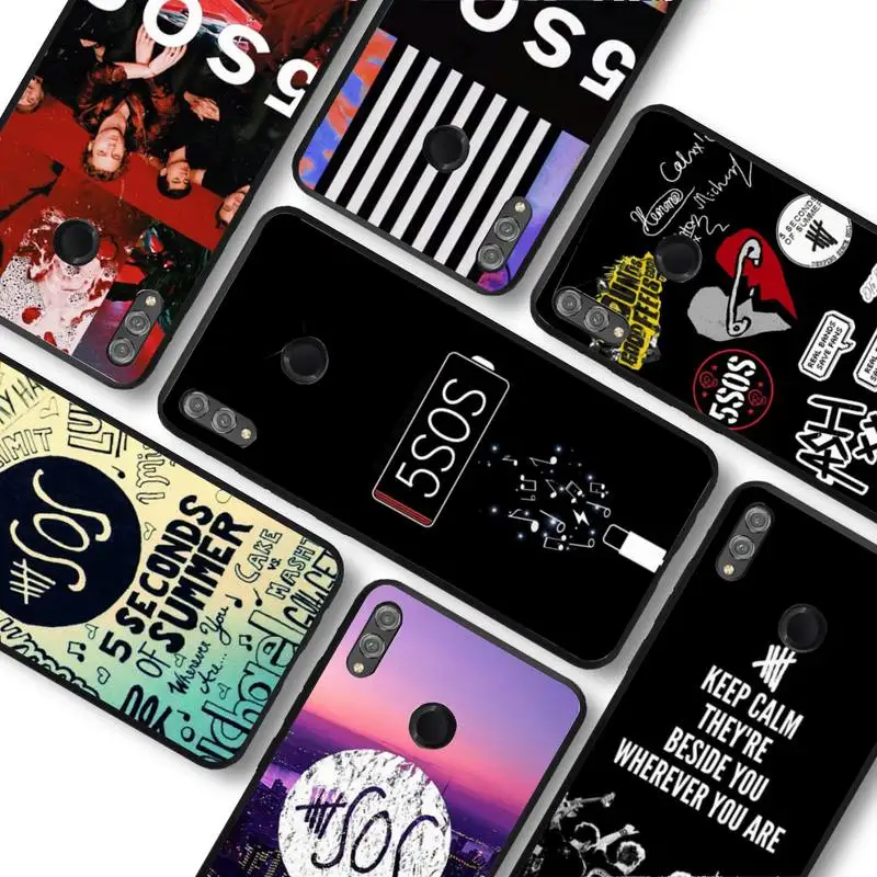 

5Sos Band YOUNGBLOOD 5 Seconds Of Summer Phone Case For Huawei honor10Lite 10i 20 8x 10 Funda for Honor9lite 9xpro Coque