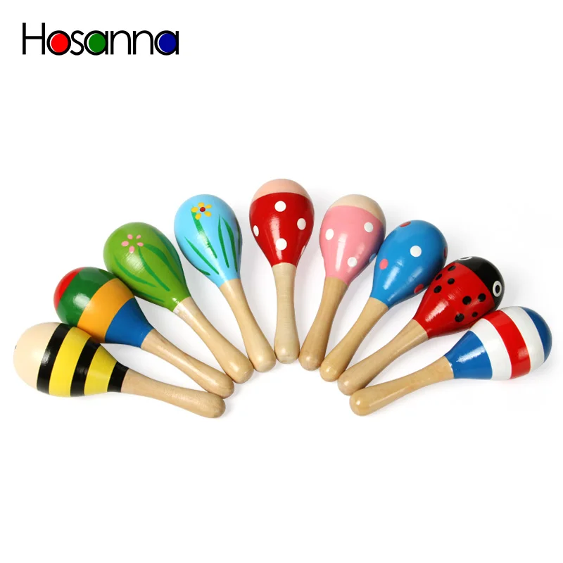Детские деревянные погремушки молотки детские музыкальные инструменты Детский