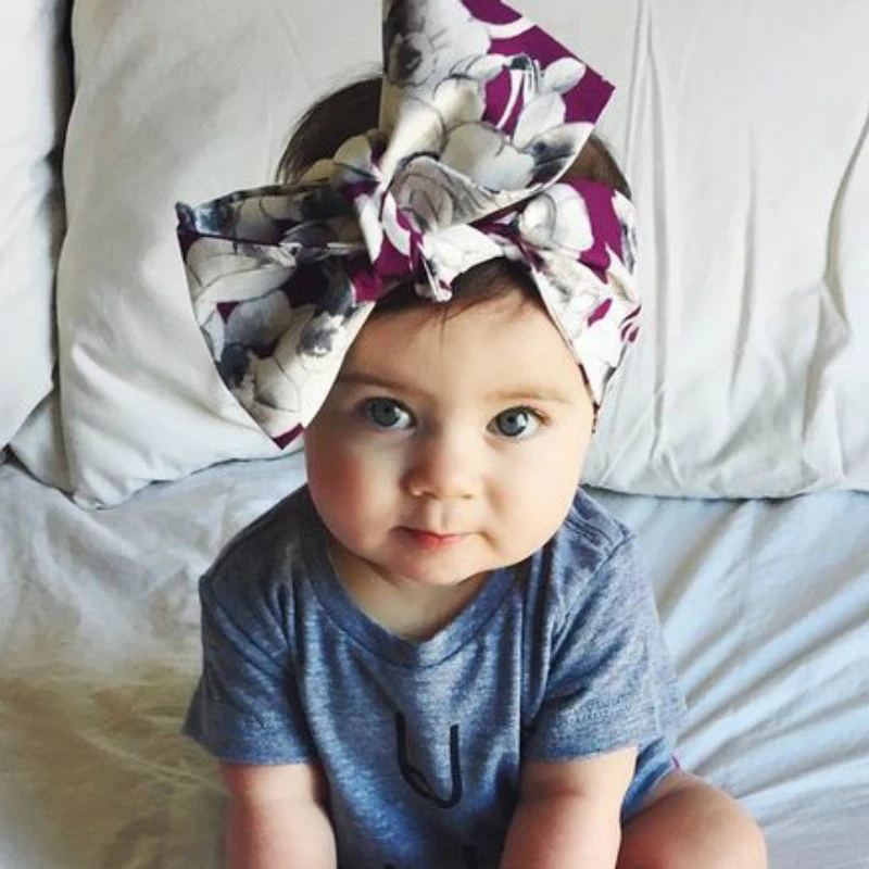 Повязка на голову для маленьких девочек аксессуары волос с фруктовым бантом