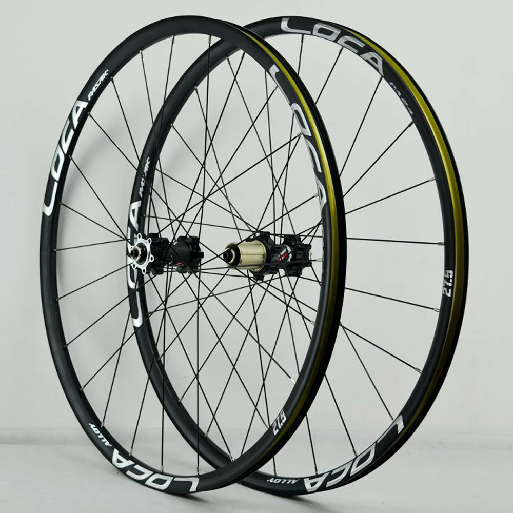 

Mtb Wheelset 26 27.5 29er 700C Rims 24 Holes Straight Pull Disc Brake Smooth Bearing Front 2 Rear 4 Alu Ultralight Wheels