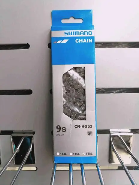 Shimano CN HG53 Deore Tiagra суперузкая 9 скоростная велосипедная цепь 118л|bike chain|bicycle bike