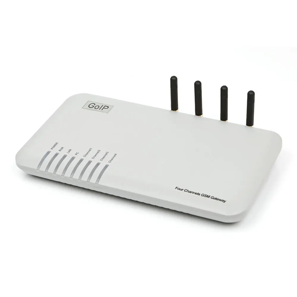 HBUDS диапазона квада GSM 4 шлюз канальный Voip Поддержка VPN и изменить IMEI SMS а также