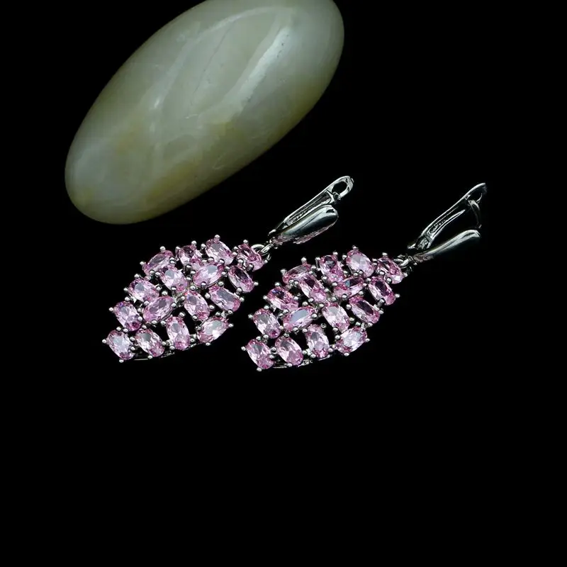 Комплект из колье серёг и кольца серебра 925 пробы|Ювелирные наборы| |