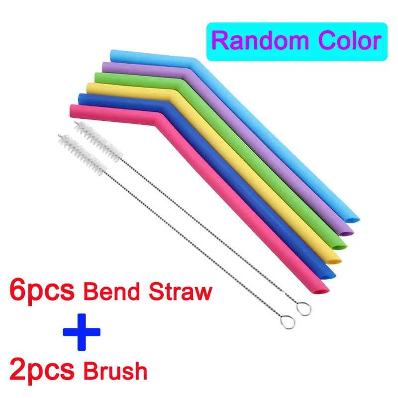 Силиконовые многоразовые трубочки TAANY