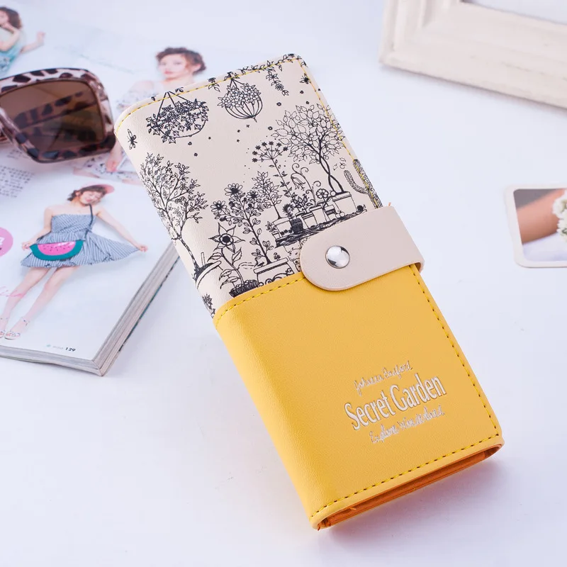 Модный женский Портативный кошелек держатель для карт сумка мобильного телефона