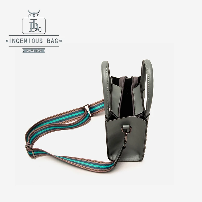 Женские сумки из искусственной кожи женские сумки-мессенджеры с заклепками