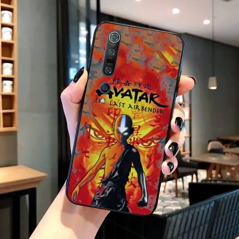 

Avatar the Last Airbender Phone Case Black Cover For Xiaomi 6X 8 8Lite 9T 10 10Lite Note 8 8T 9Pro 9Promax Cases
